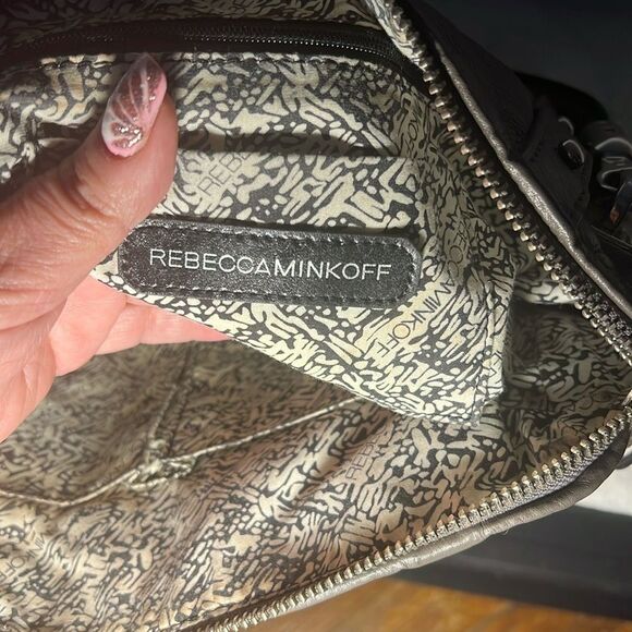 Rebecca Minkoff Gray Leather Satchel - Picture 10 of 16